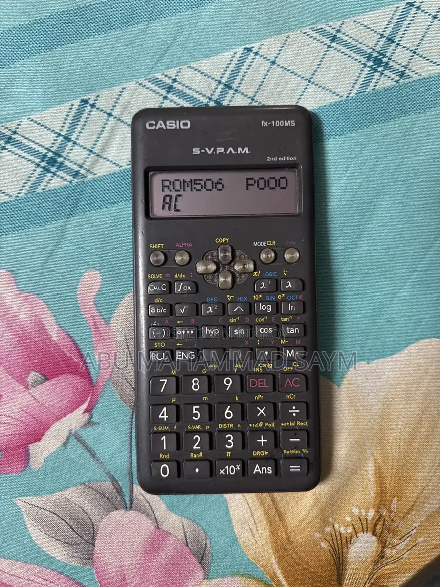 Original Casio Fx-100ms 2nd Edition Calculator
