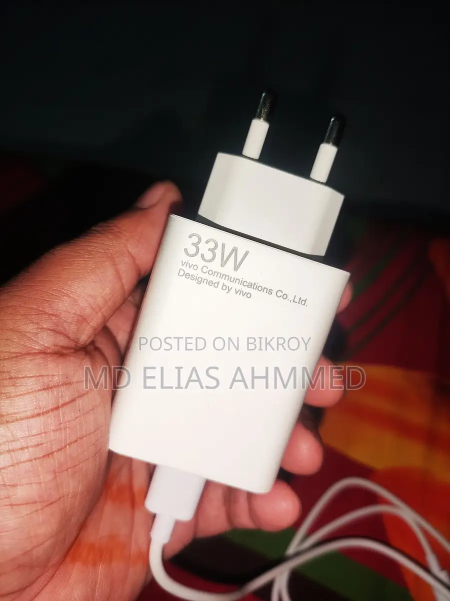 Vivo Original 33W Fast Charger (Brand New)