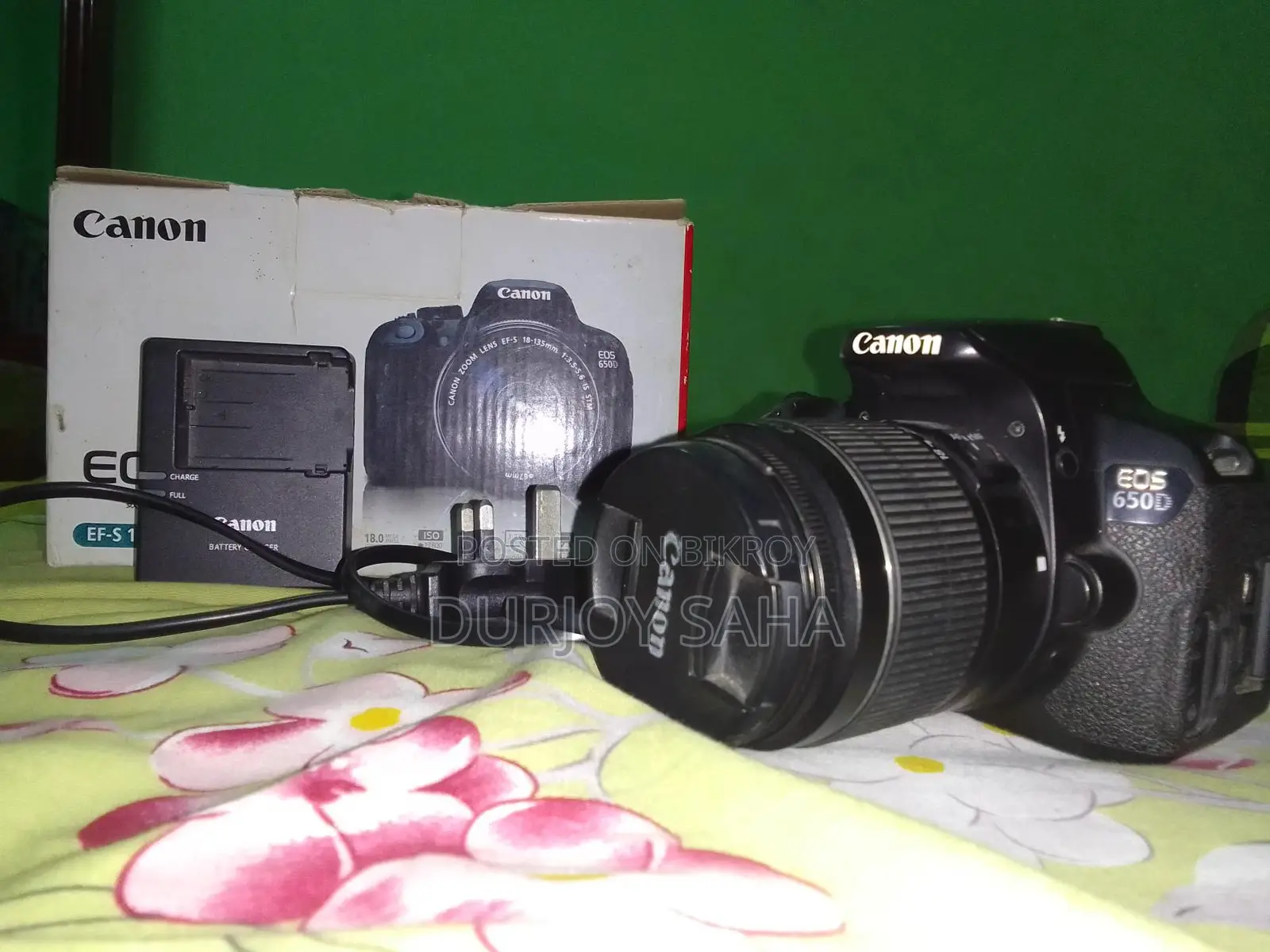 Canon EOS 650D DSLR Camera for Sale