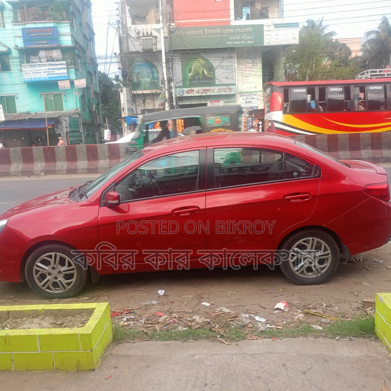 Proton Saga red 2017