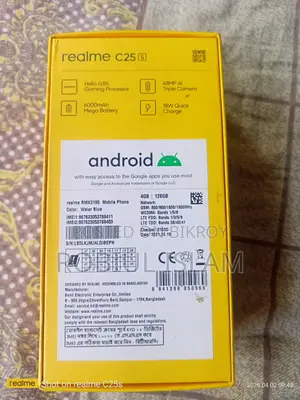 Realme C25s 4/128 Helio G85 (Used)