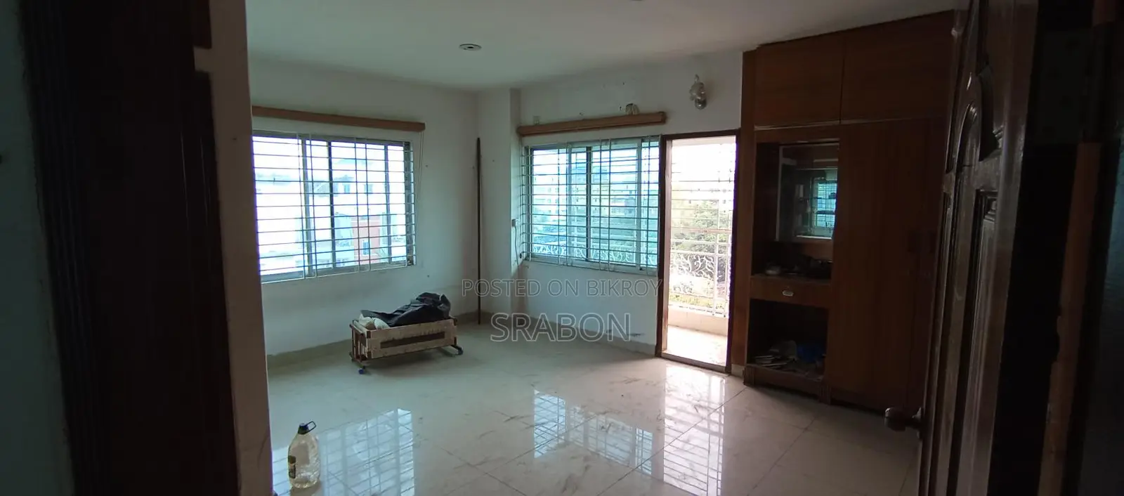 Semi furnished flat