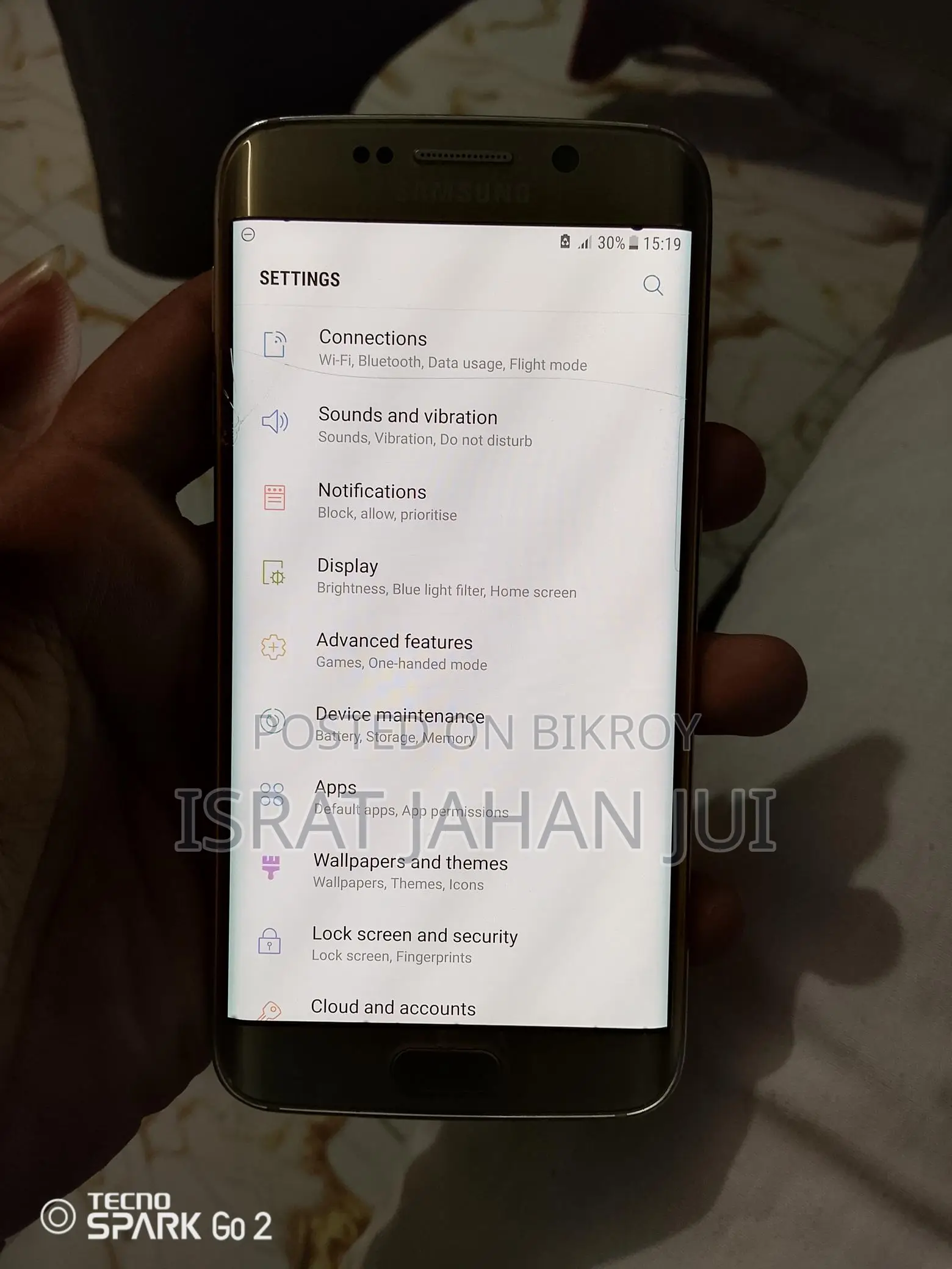 Samsung Galaxy S6 Edge (Used)