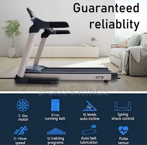 Android Version Light Commercial Motorized Treadmill