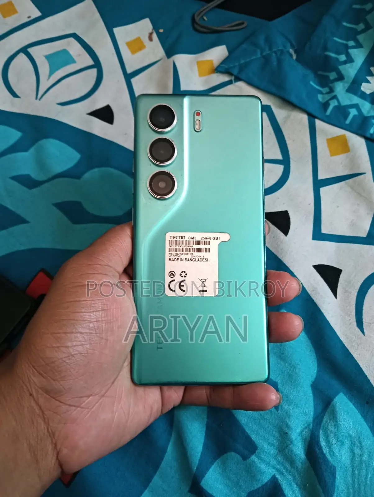 Tecno Cemon 40 Pro urgent sale (Used)