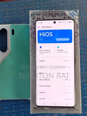 Tecno Camon 40 Pro 5G (Used)
