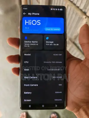 Tecno Camon 40 Pro 5G (Used)