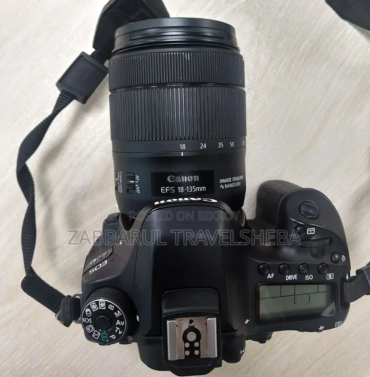 Canon EOS 80D DSLR Camera with EFS 18-135mm LENS