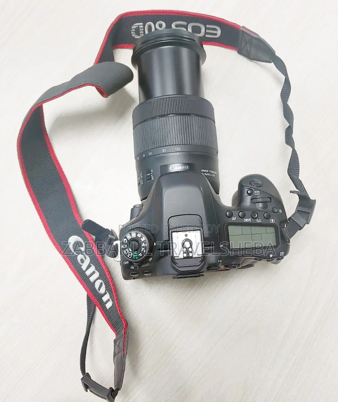Canon EOS 80D DSLR Camera with EFS 18-135mm LENS