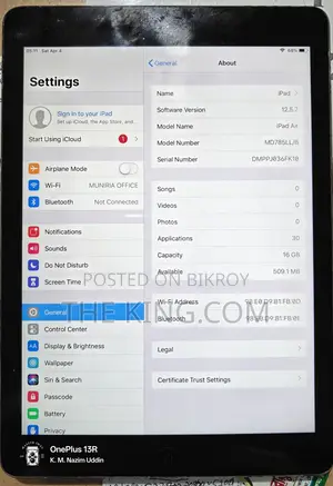 অ্যাপল আইপ্যাড বিক্রির জন্য