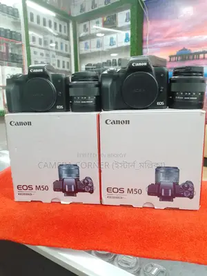 Canon M50 & 15-45mm কিট stm লেন্স