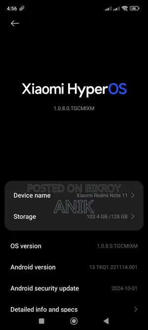 Xiaomi Redmi Note 11 (Used)