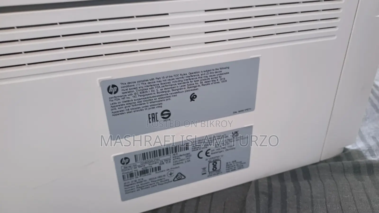 HP 107A Printer - Used Only Once!