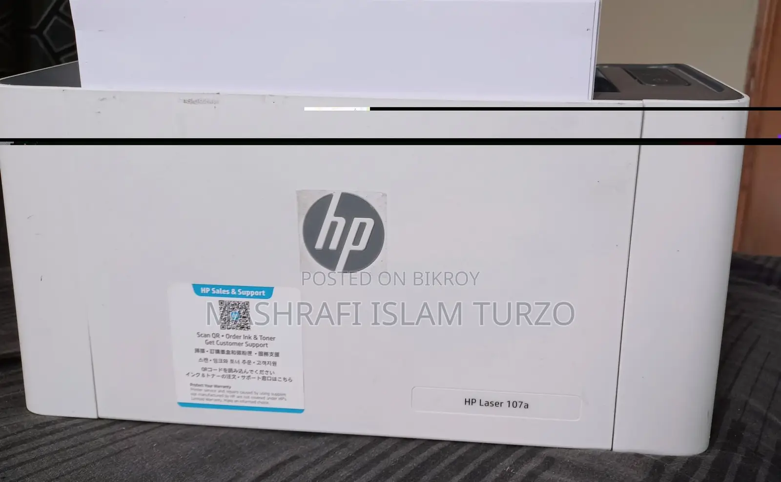 HP 107A Printer - Used Only Once!