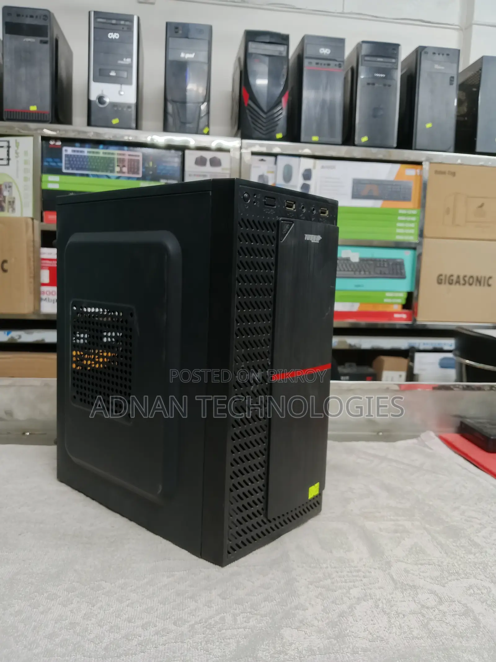 Intel Core I3 (3rd Gen) ডেস্কটপ পিসি 500gb Hdd, 500w Psu, 4gb Ram