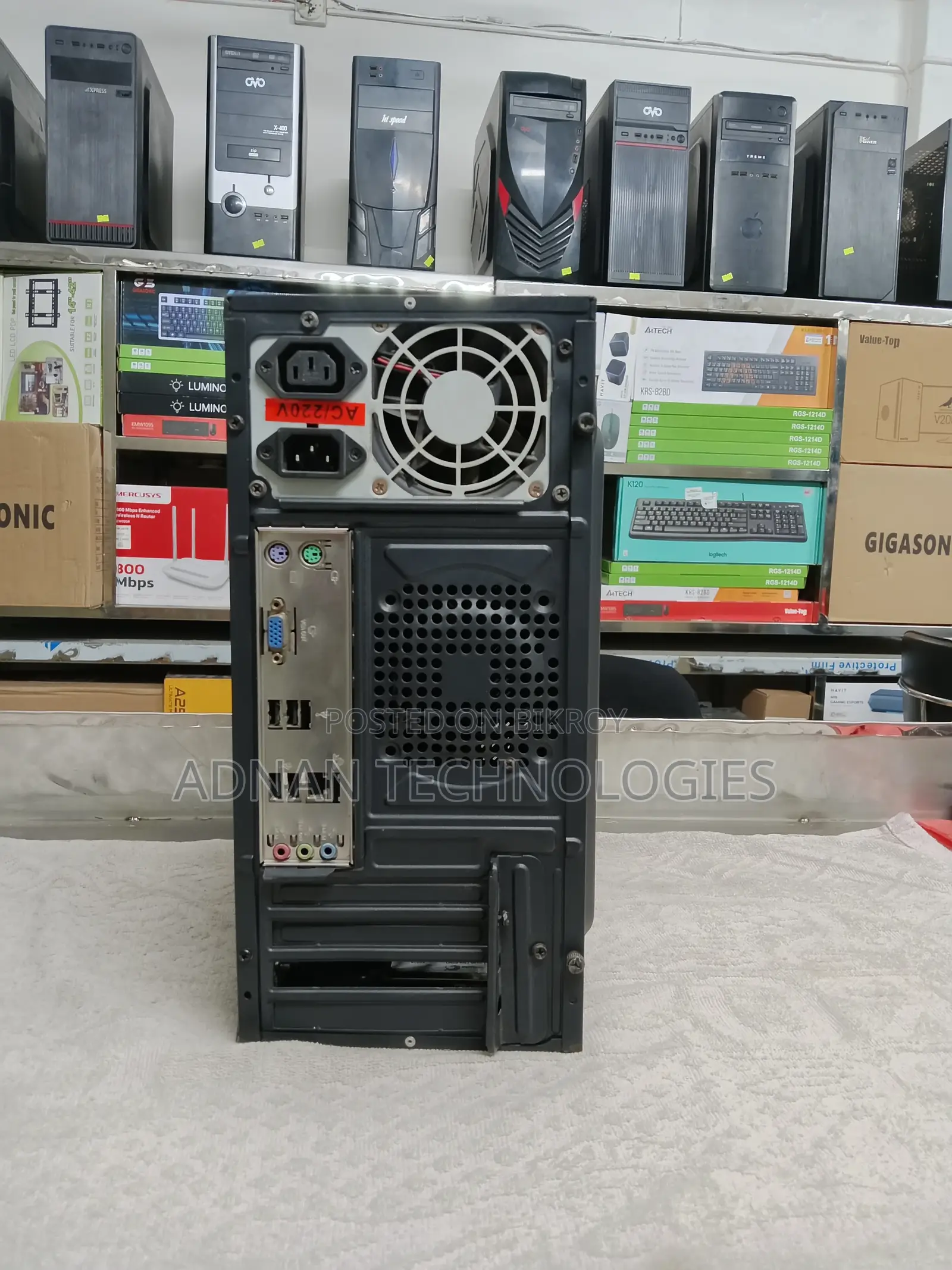 Intel Core I3 (3rd Gen) ডেস্কটপ পিসি 500gb Hdd, 500w Psu, 4gb Ram