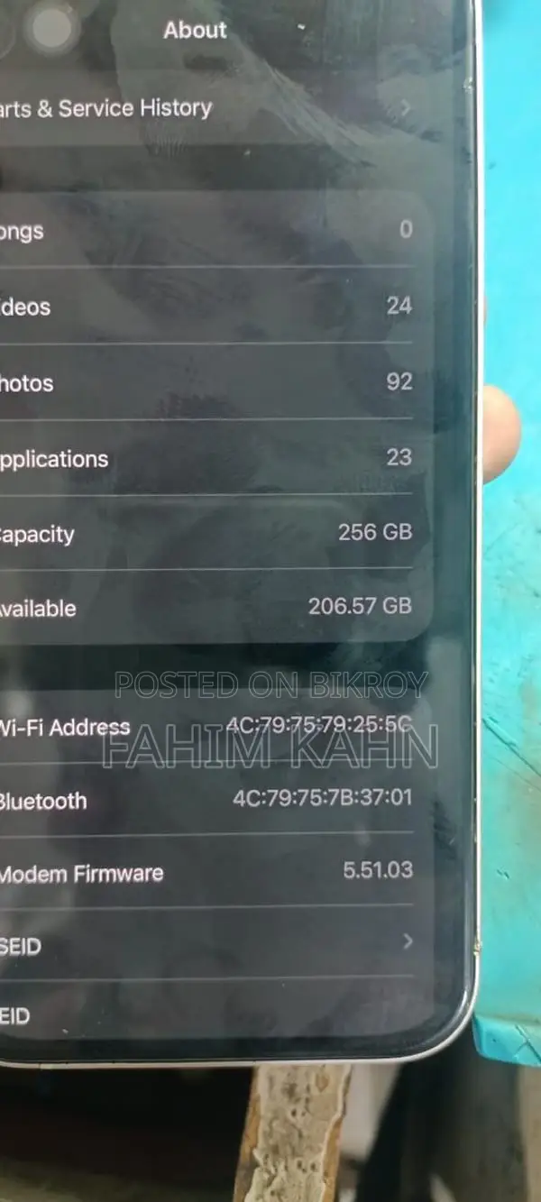 Apple iPhone 13 256 GB ROM with Box (Used)