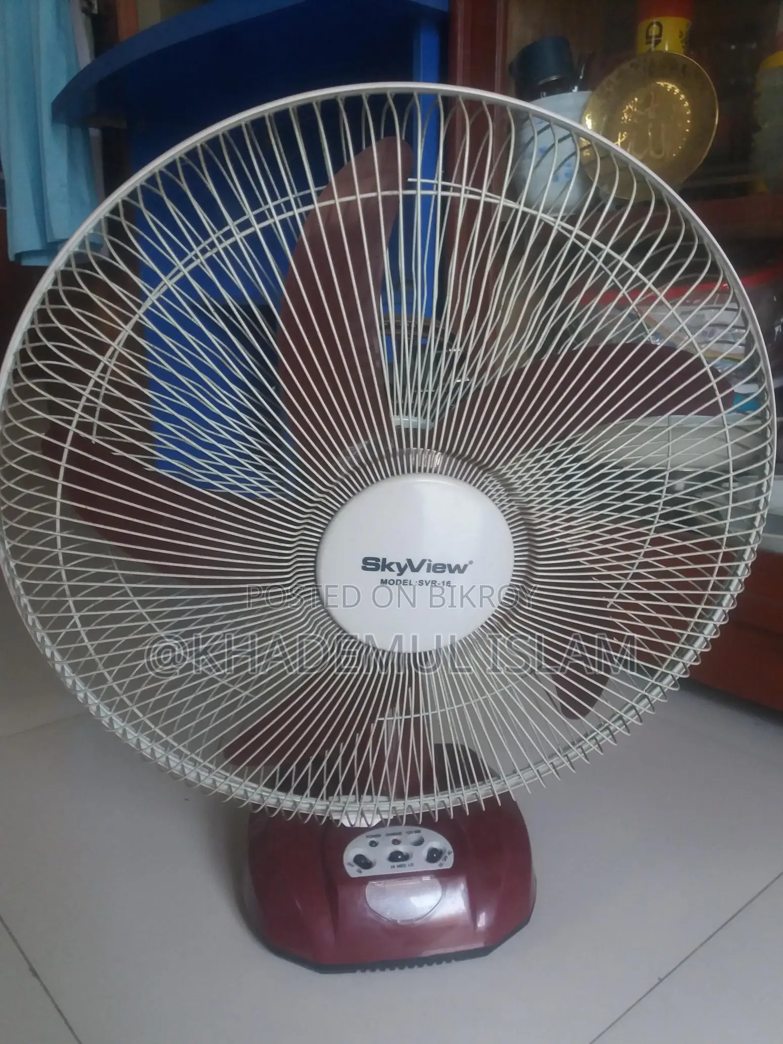 রিচার্জেবল ফ্যান