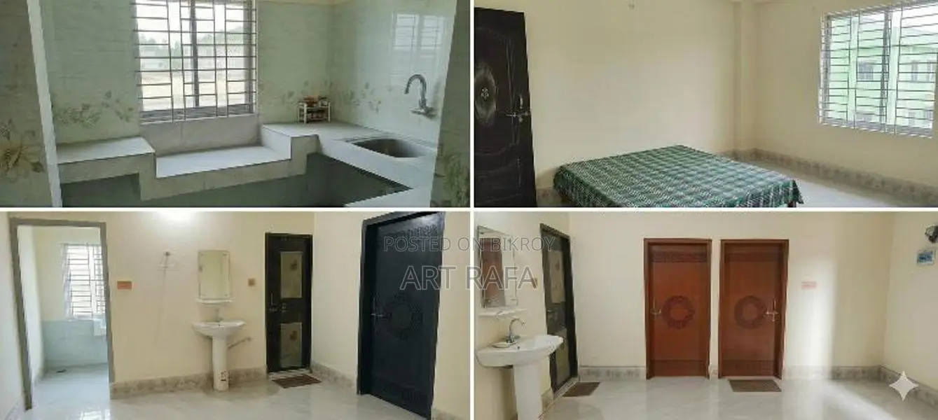 3-Bedroom House for Rent in Pabna