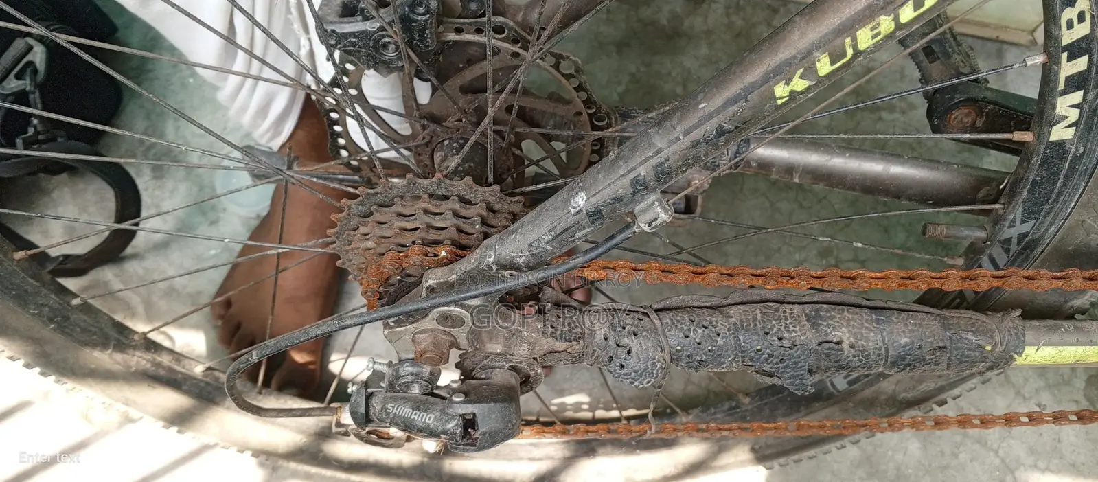 The Cycle Will Be Sold. Aluminum Body, 27"...all Ok
