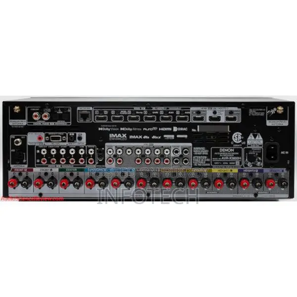 Denon AVR-X3800H 9.4-CH 8K Wi-Fi AV Receiver with HEOS