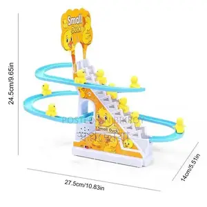 Electric Small Duck Climbing Stairs Toy