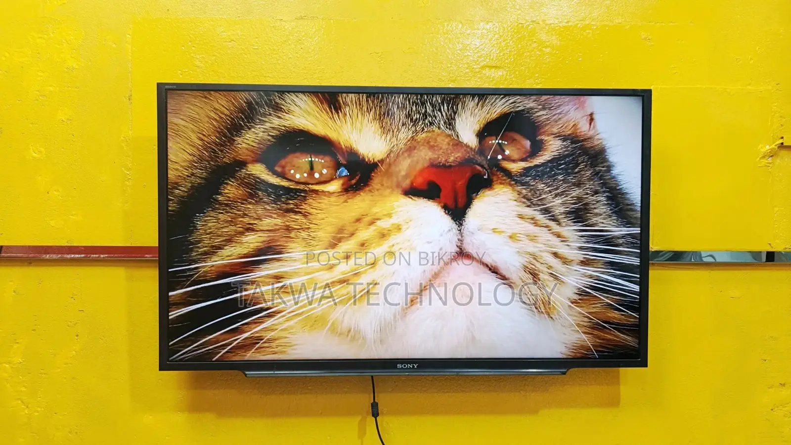 Sony Bravia-40" Inch Smart Dolby Sound System Original Malaysia TV