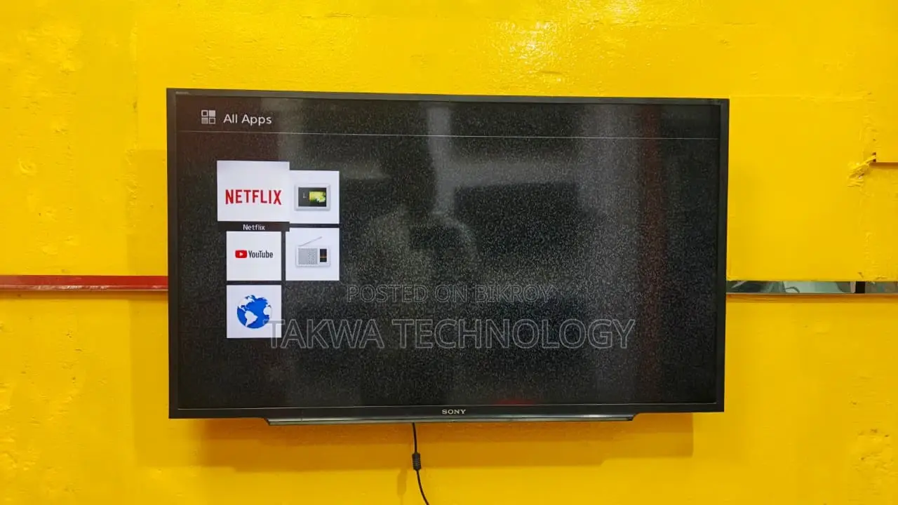 Sony Bravia-40" Inch Smart Dolby Sound System Original Malaysia TV
