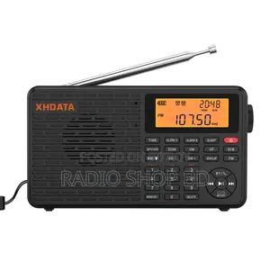 Xhdata D109 Digital Fm/am/sw/lw Band | Music Player Rechargeable Radio