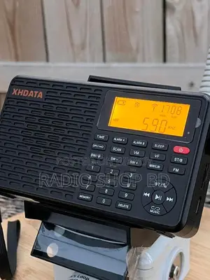 Xhdata D109 Digital Fm/am/sw/lw Band | Music Player Rechargeable Radio