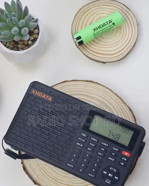 Xhdata D109 Digital Fm/am/sw/lw Band | Music Player Rechargeable Radio