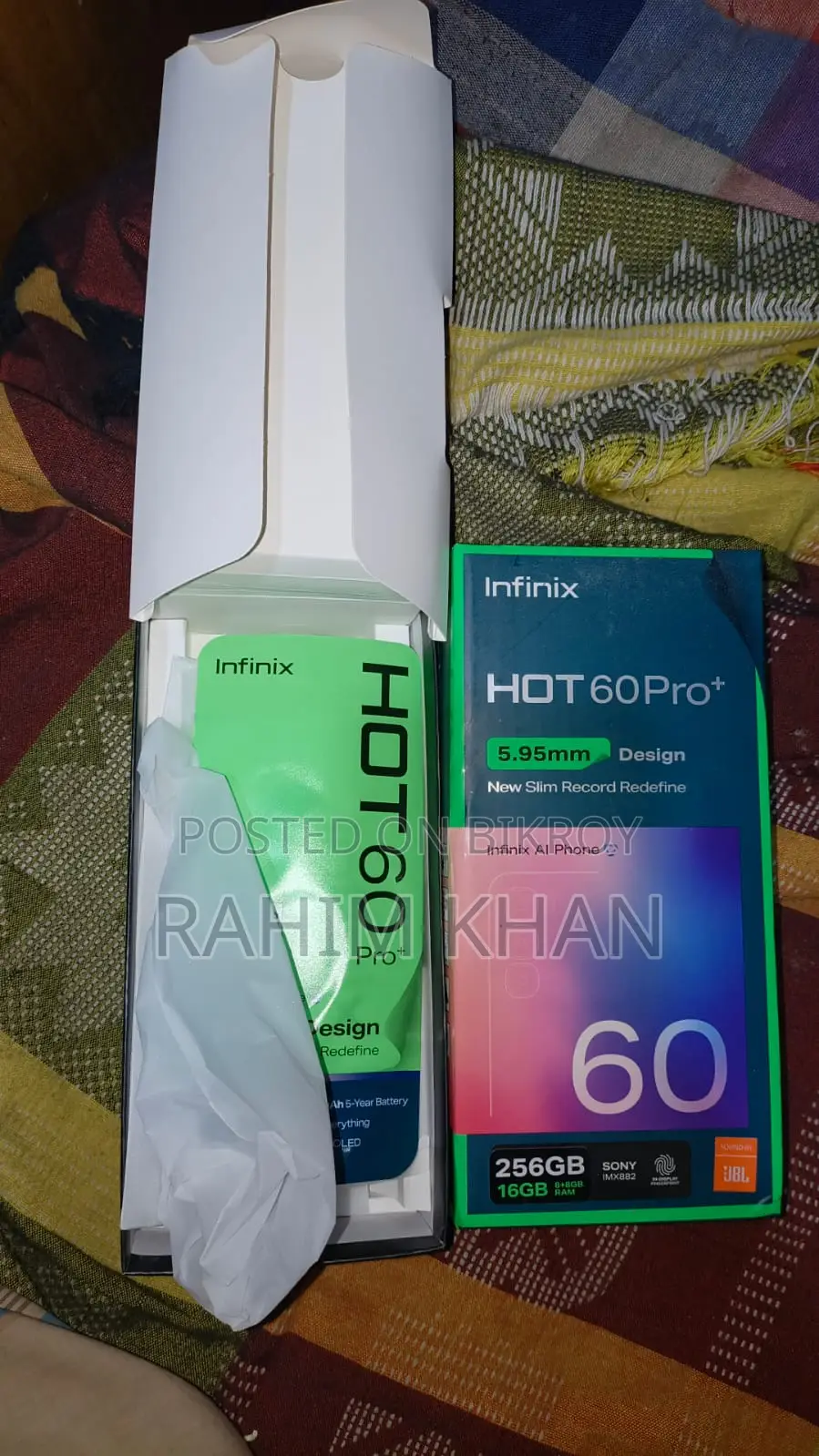 Infinix Hot 60 Pro Plus . (Used)