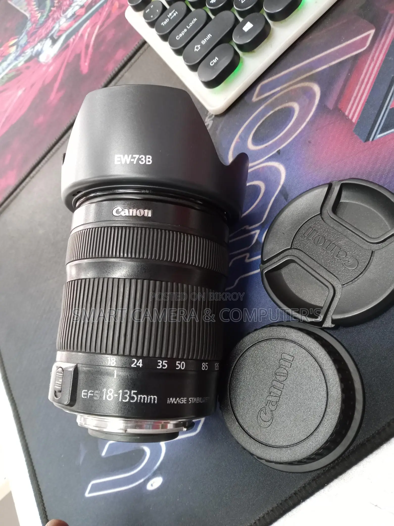 Canon 18mm-135mm Stm lens used sell
