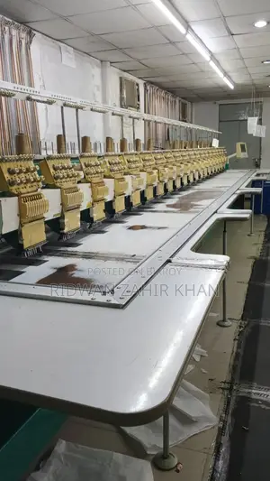 ইন্ডাস্ট্রিয়াল এমব্রয়ডারি মেশিন বিক্রয়