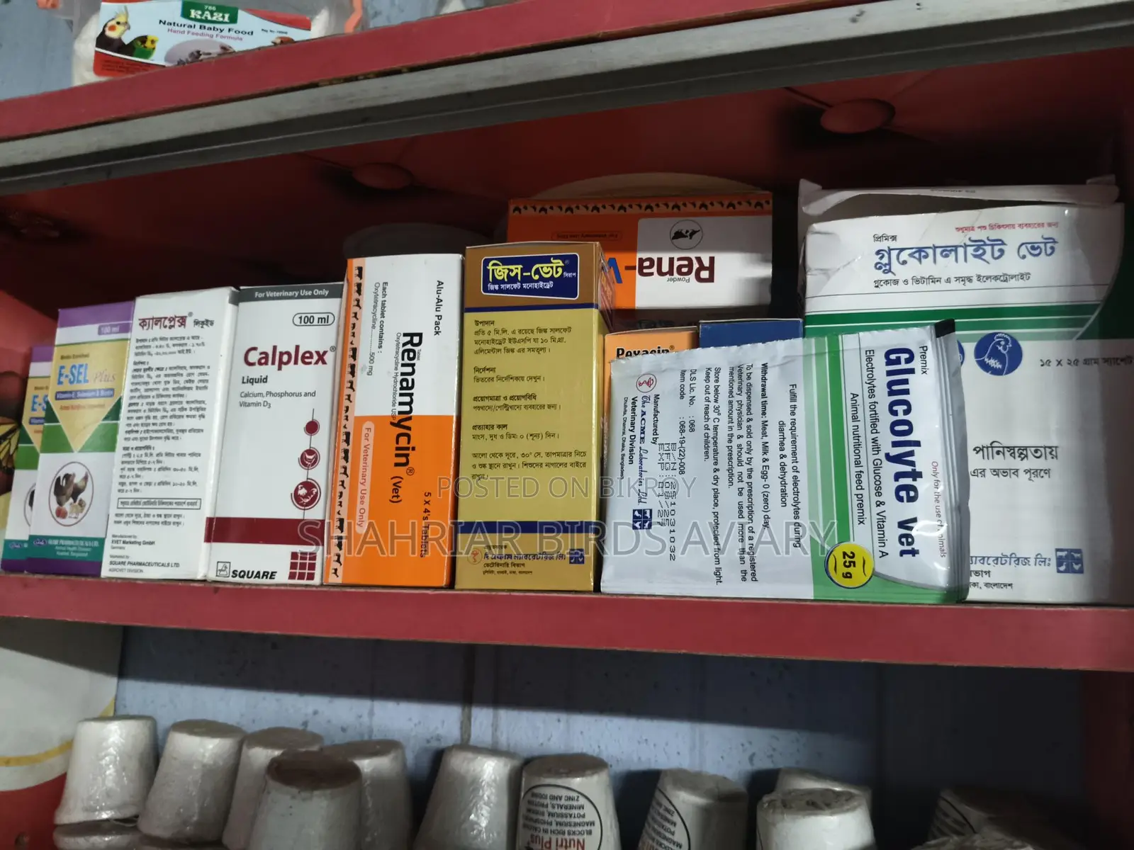পাখির যাবতীয় ঔষধ
