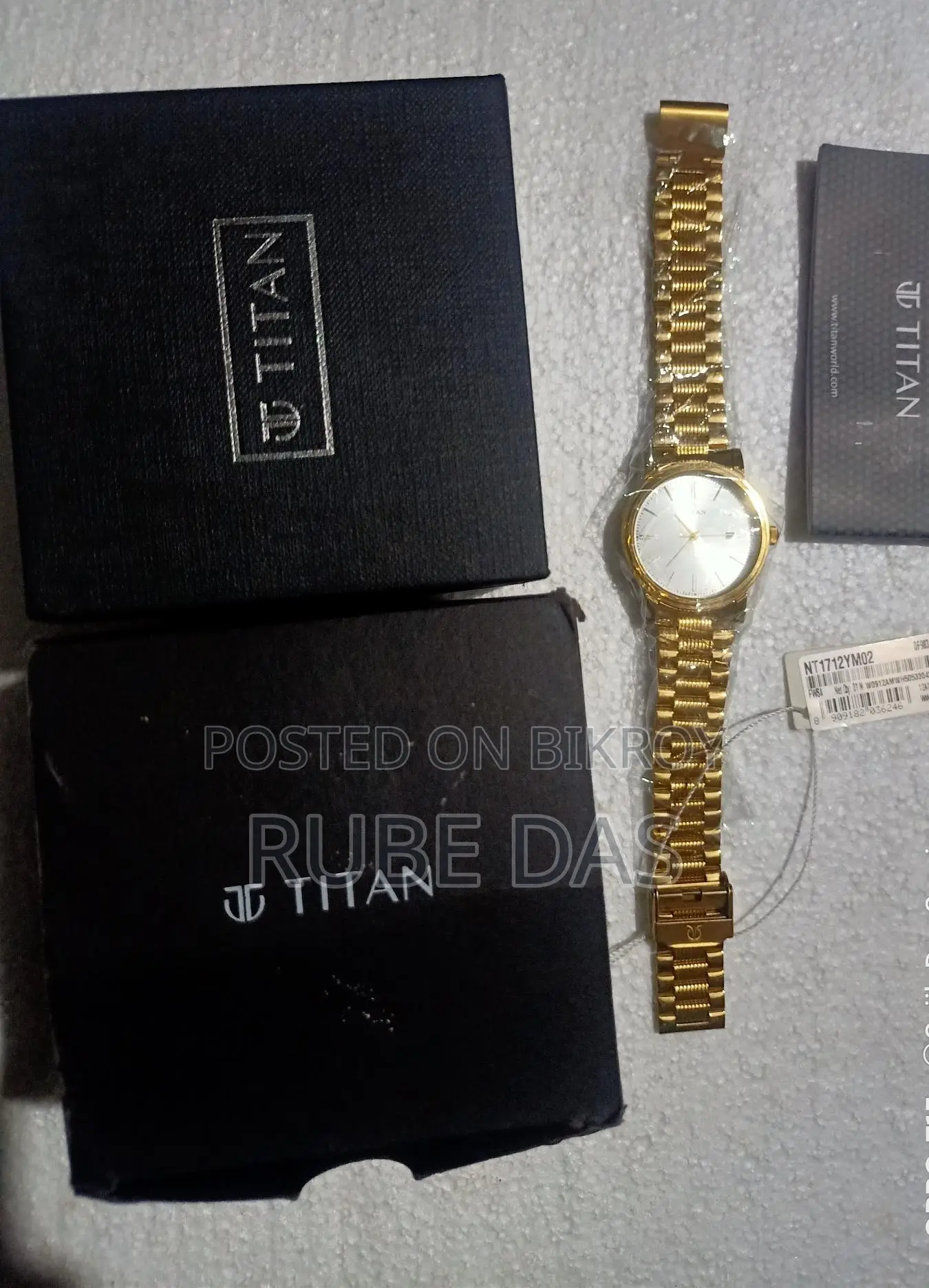 Titan Quartz Analog 1712YAD [Indian]