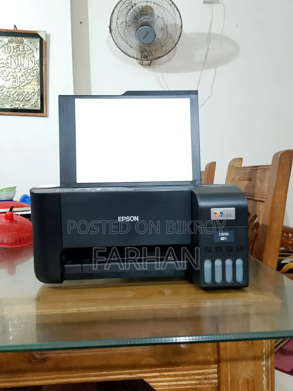 Epson L3250 Wi-Fi Printer in Super Fresh Condition for Sale