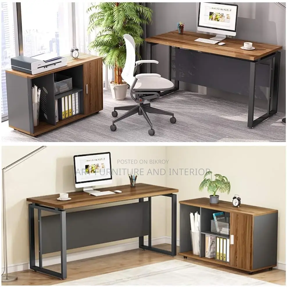 Mild Steel Office Table - 265