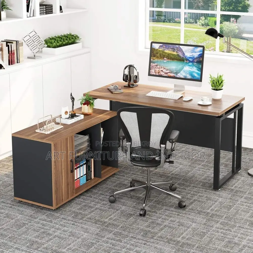 Mild Steel Office Table - 265