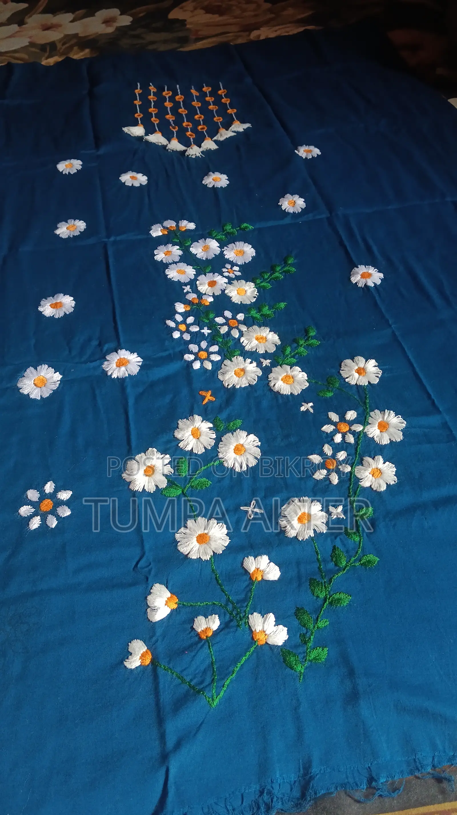 সুতির আরামদায়ক কাপড় হাতে সেলাই করা
