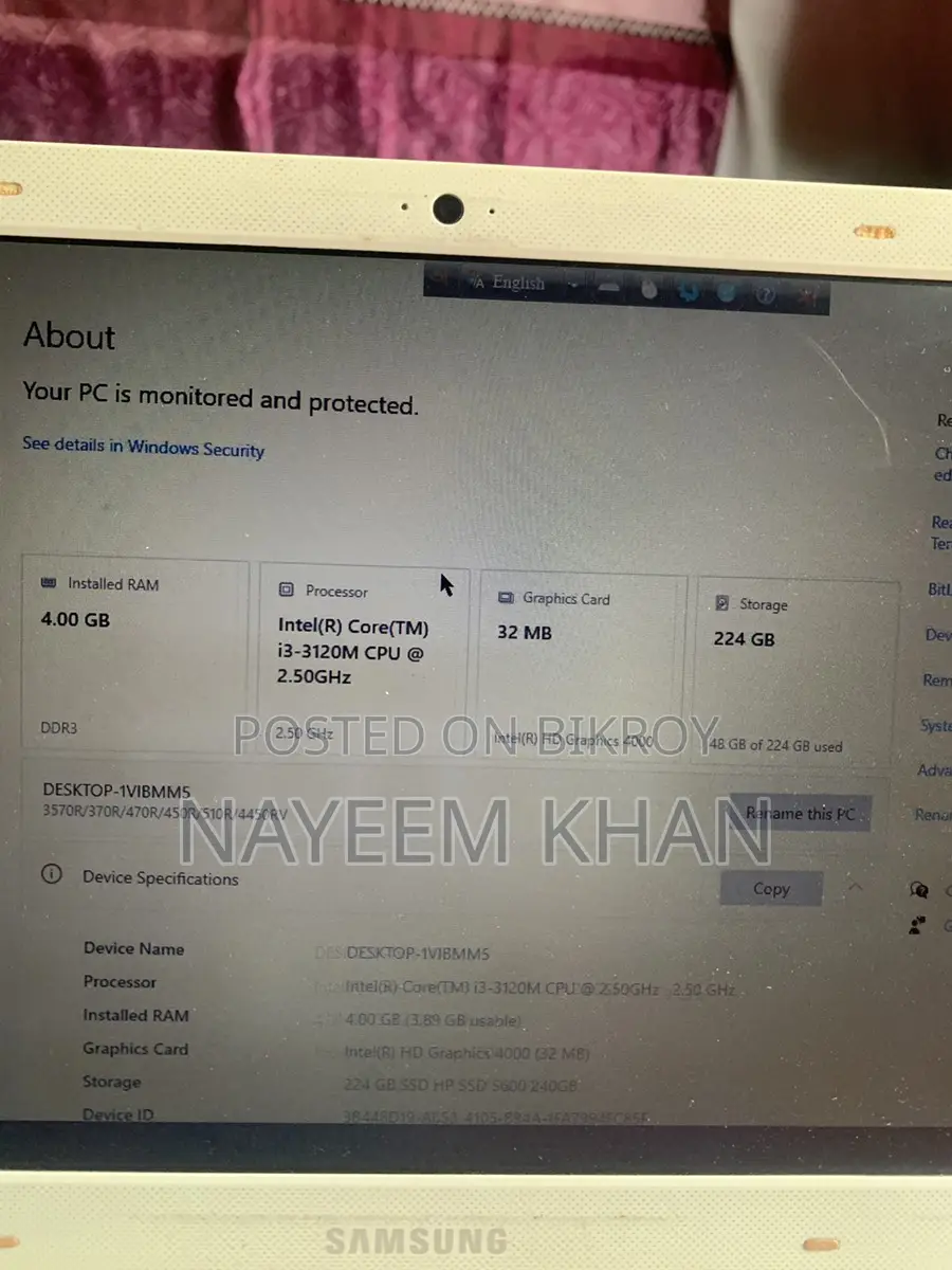 Samsung Laptop