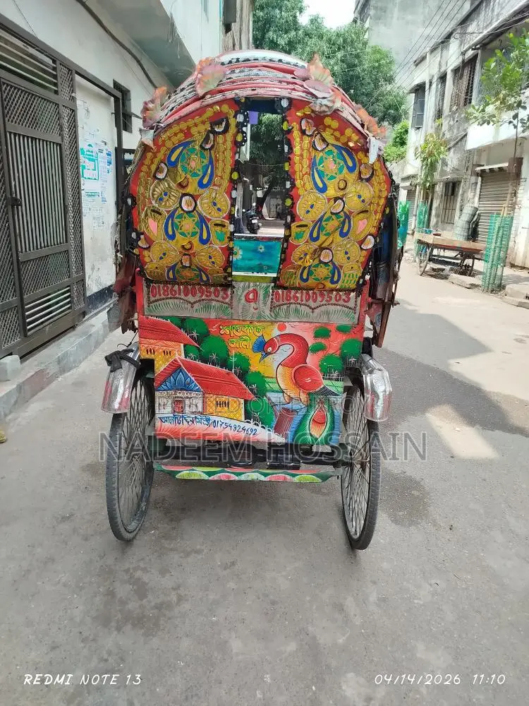 Thin-Wheel Auto-Rickshaw for Sale