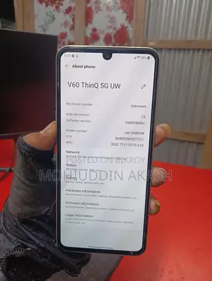 LG V60 ThinQ 5G . (Used)