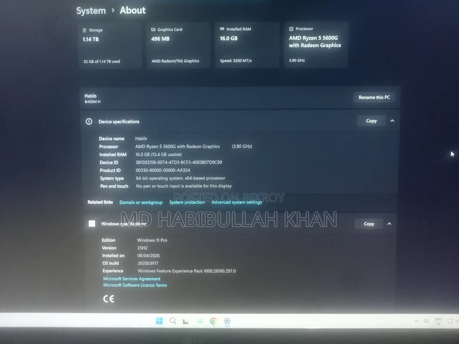 Without Monitor Only PC Set.