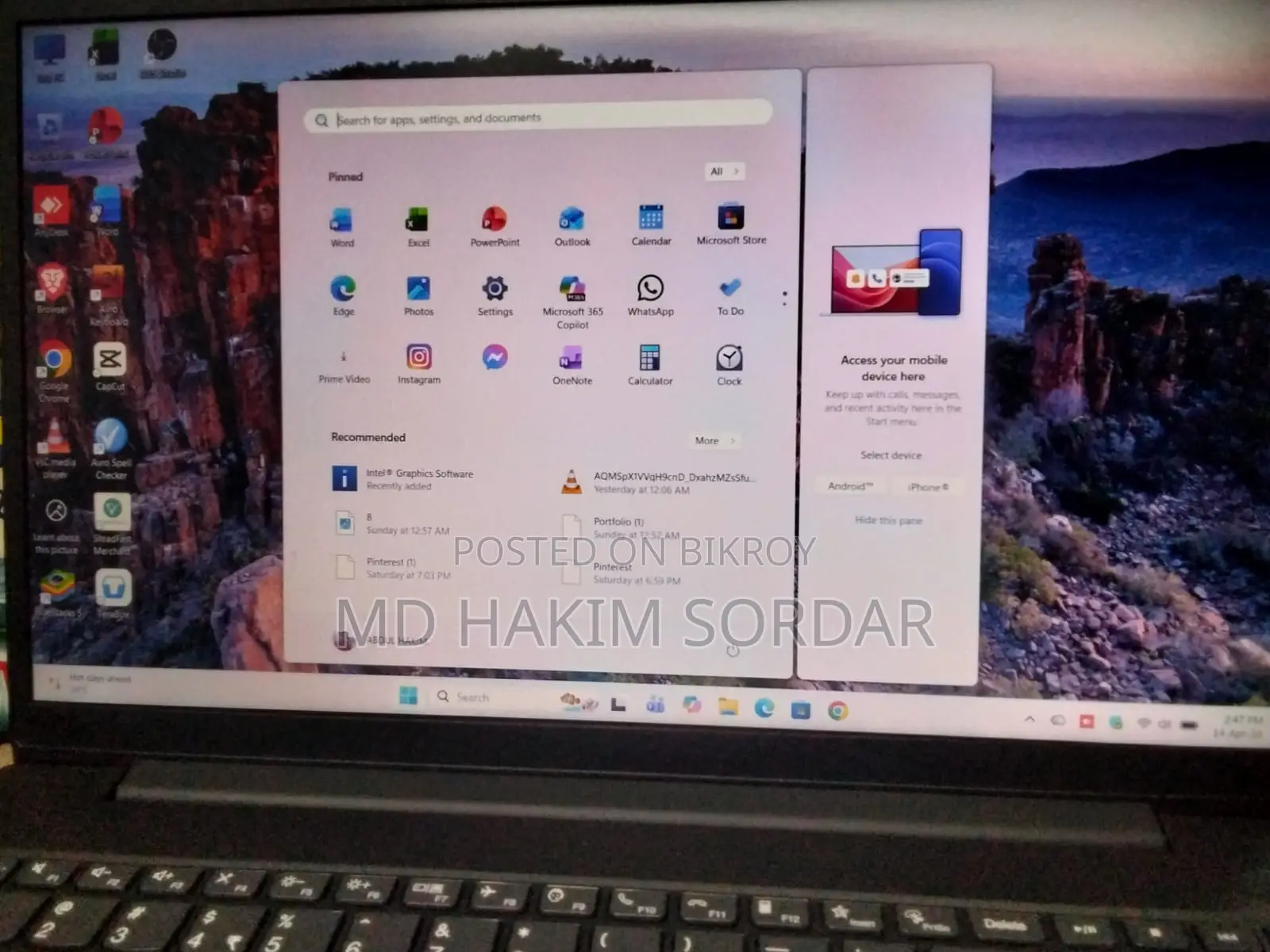 Lenovo v15 g3 iap laptop - type 82tt