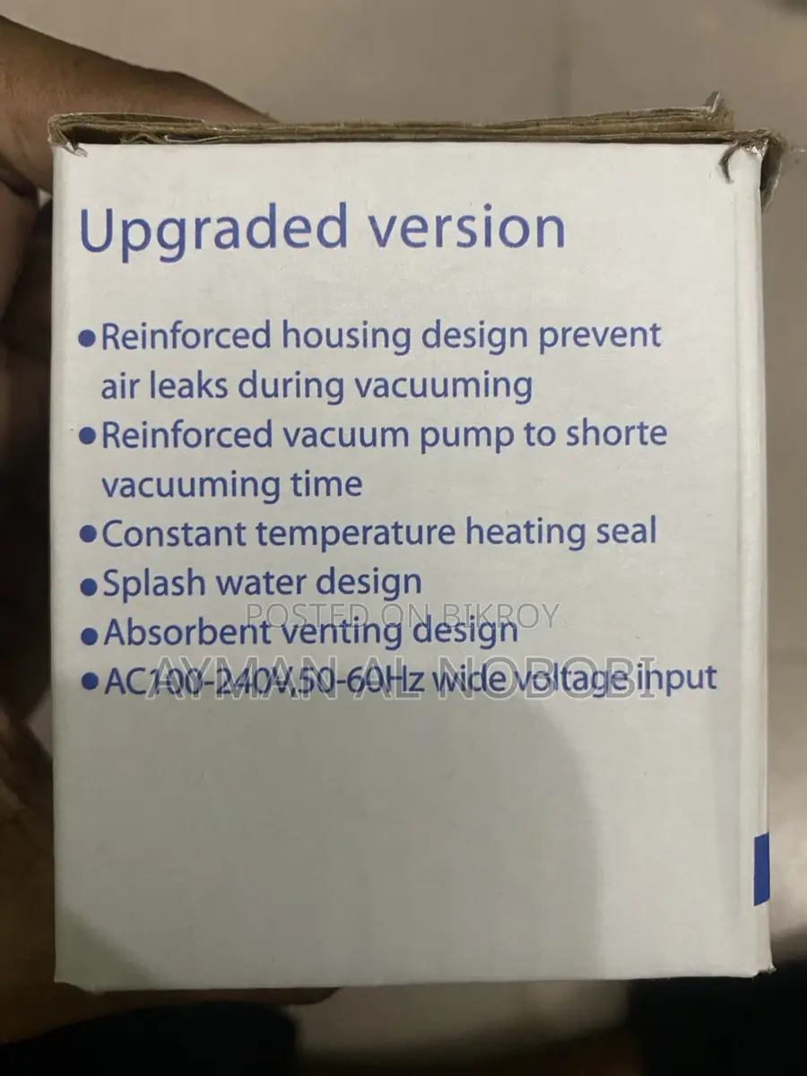 Electric Vacuum Sealer