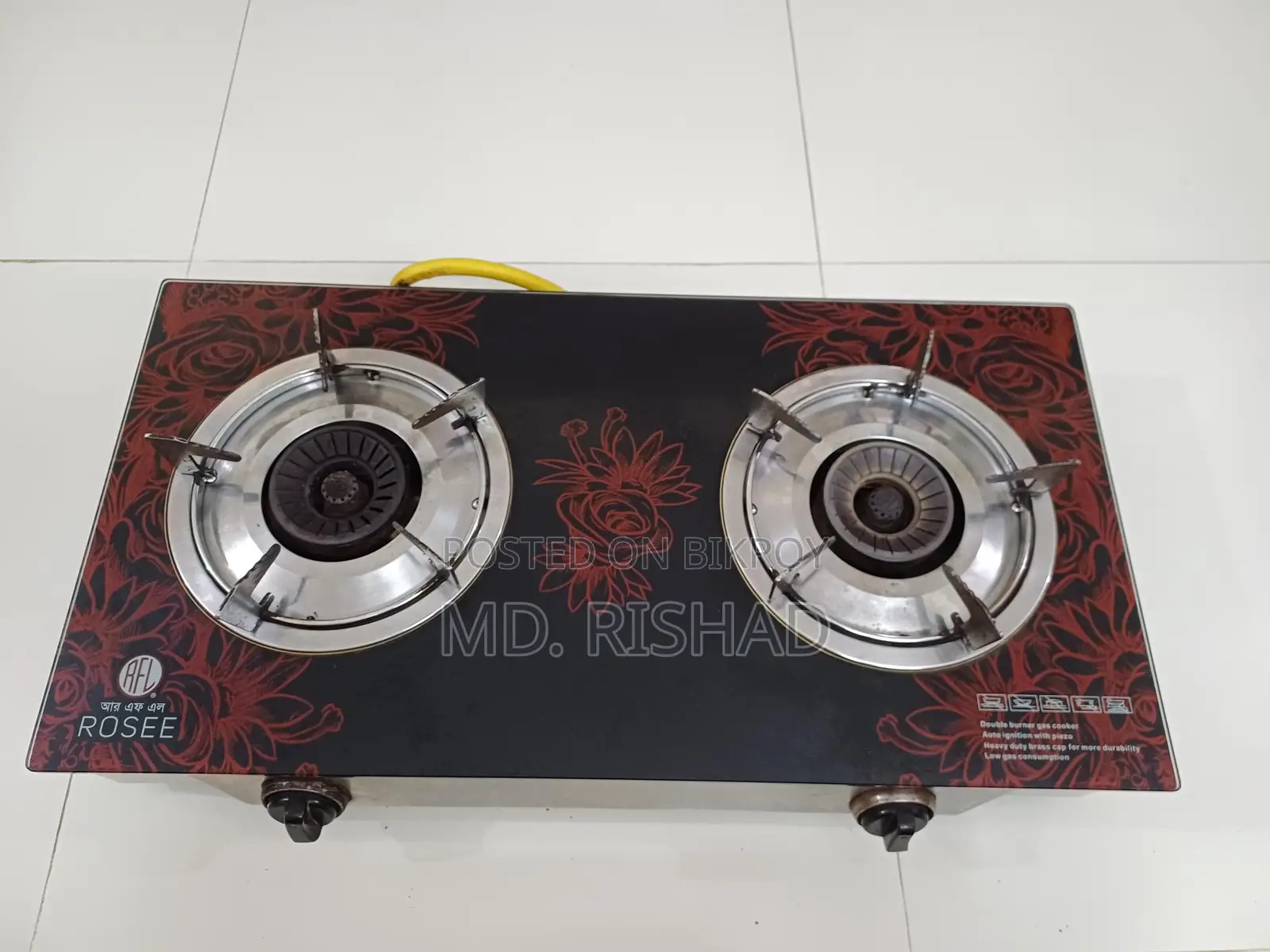 Rfl Double Glass Gas Stove Rosee Ng