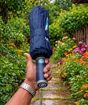16 Shik Auto Open Close BMW Umbrella with 3 Sticks