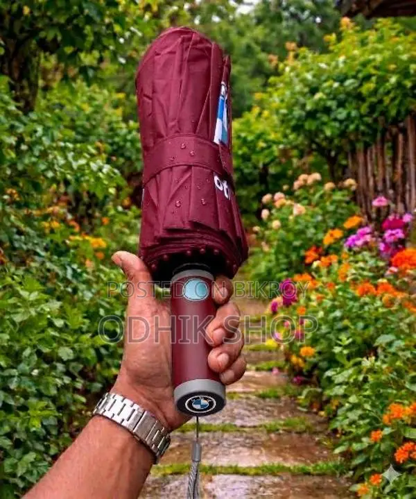 16 Shik Auto Open Close BMW Umbrella with 3 Sticks