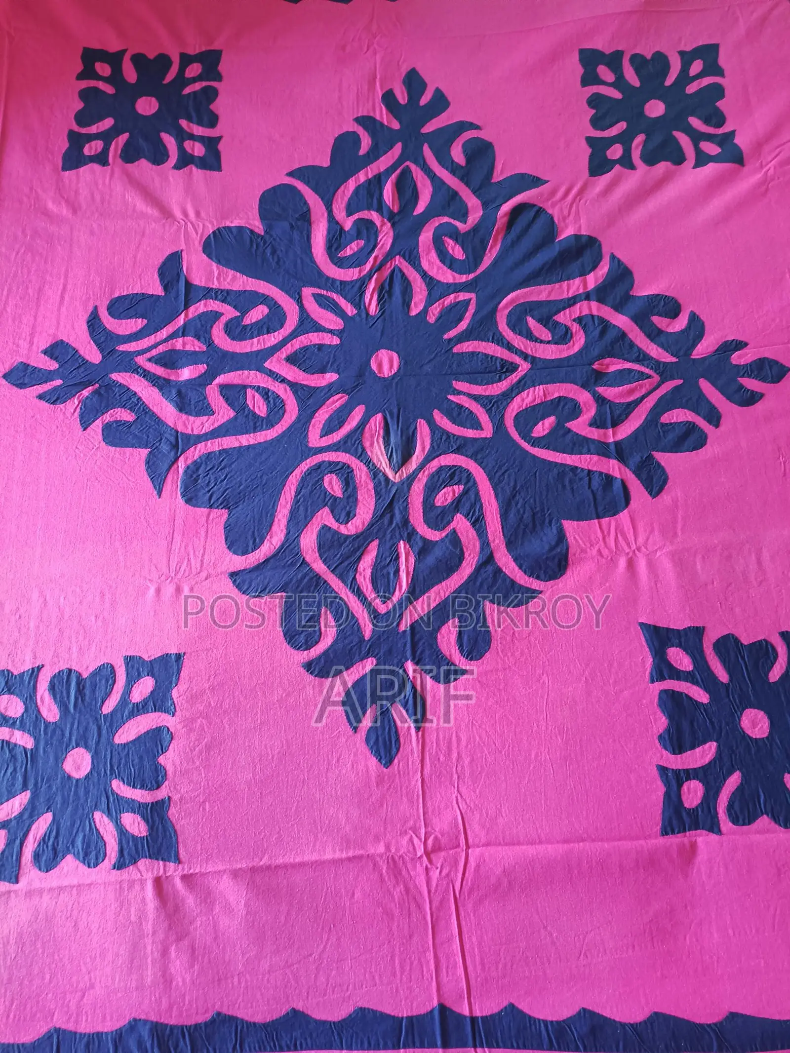 3 Handicraft Bedsheets